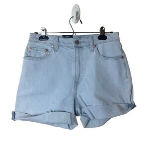 GAP Denim Cuffed Relaxed Jean Shorts Light Wash Women’s Size 27 / 4